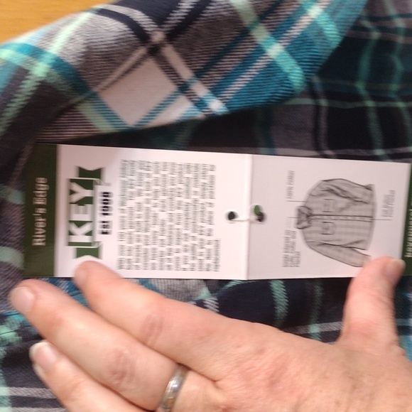 NWT Key 1908 Flannel Shirt Size Large - Picture 4 of 8